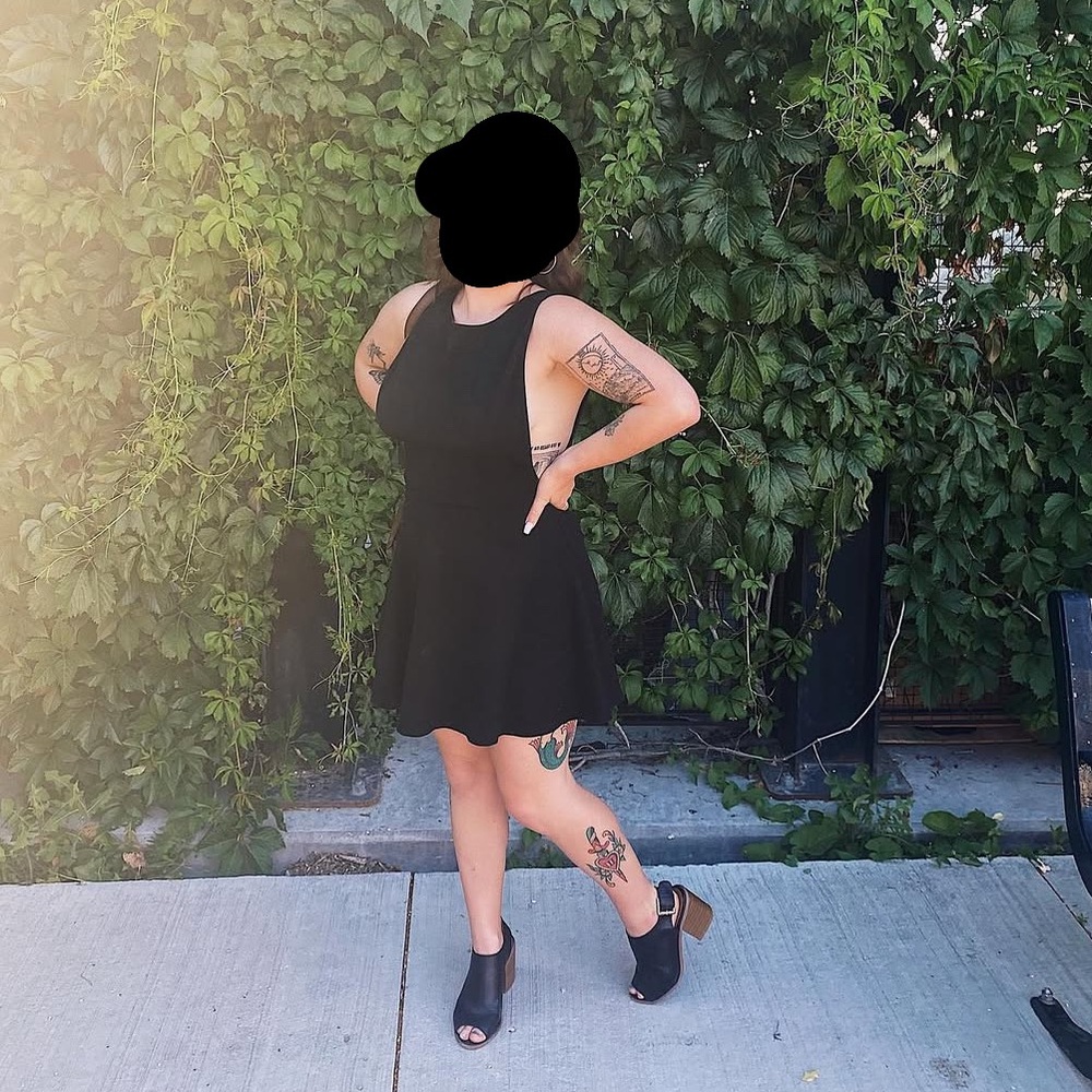 American Apparel Skater Dress